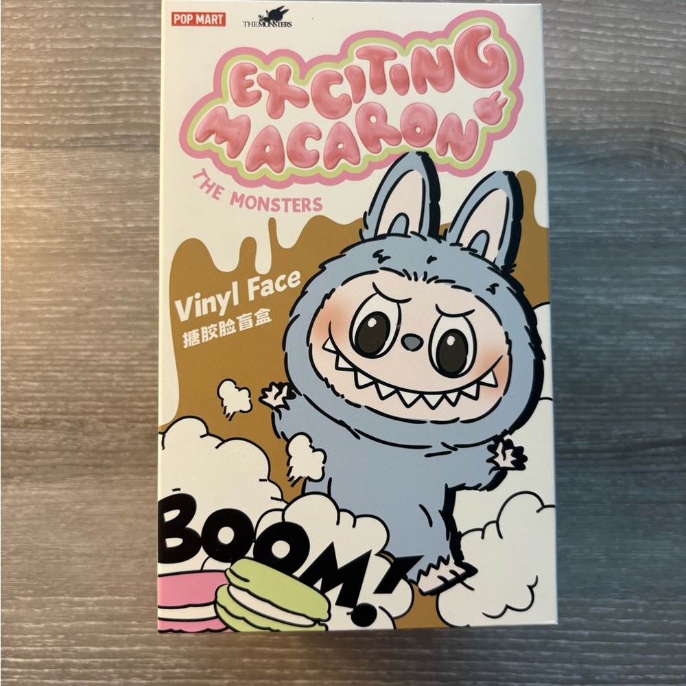 100% Authentic Popmart The Monsters Exciting Macaron Labubu Sealed Blindbox